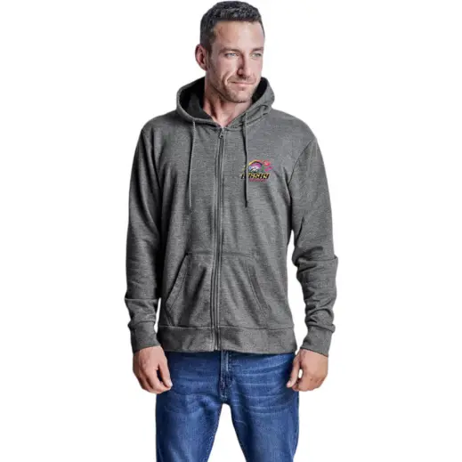 Mens Bravo Hooded Charcoal Main